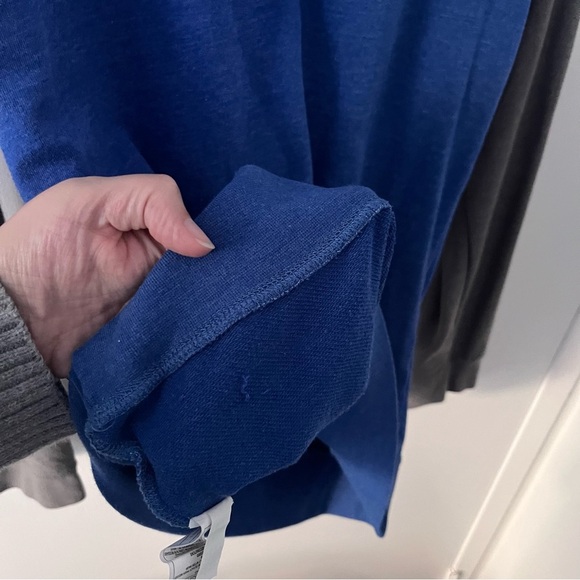 NBA Golden State Warriors Adidas Women’s Pullover Long Sleeve Shirt Blue Gray XL - Picture 6 of 11